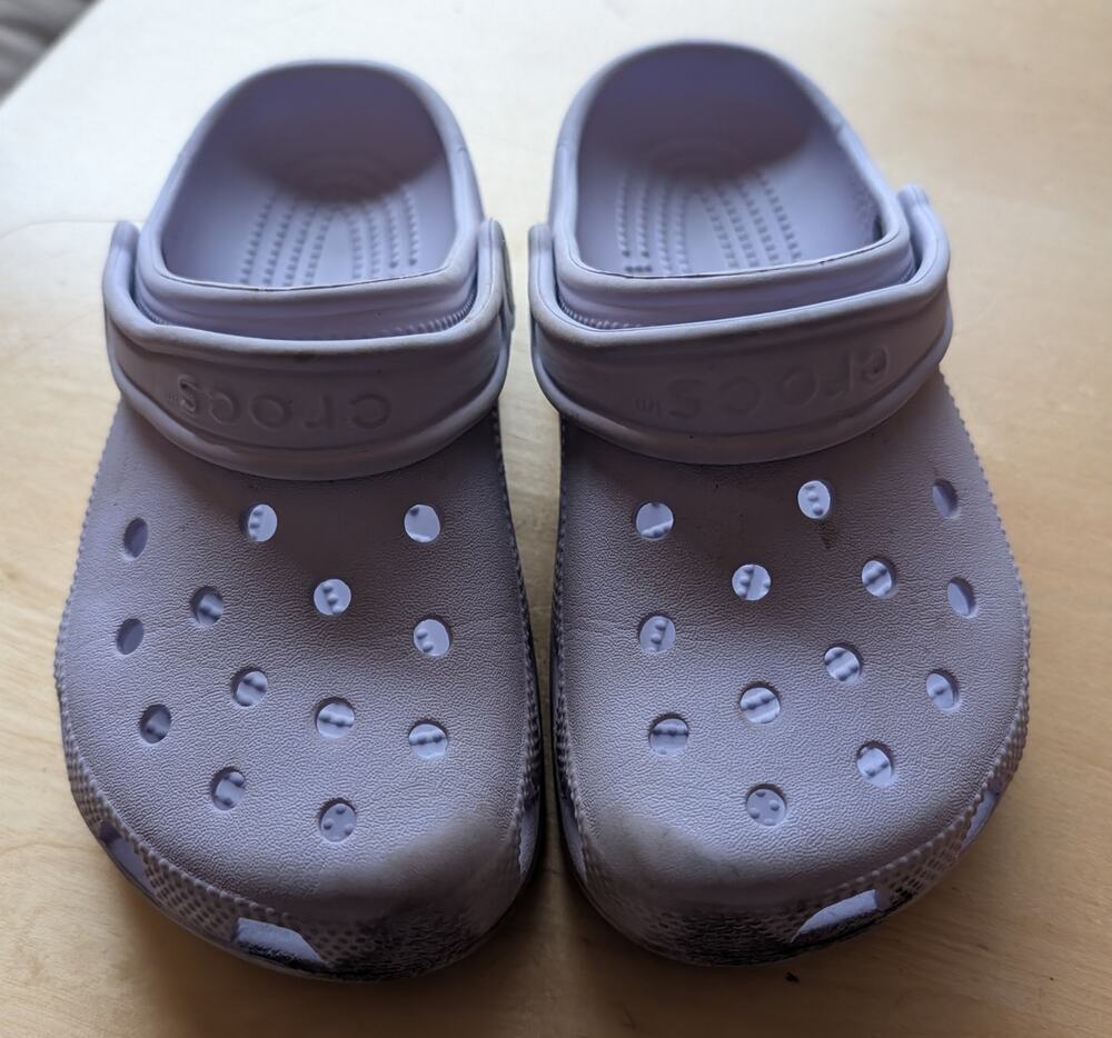 🧨Girls Purple J2 Crocs